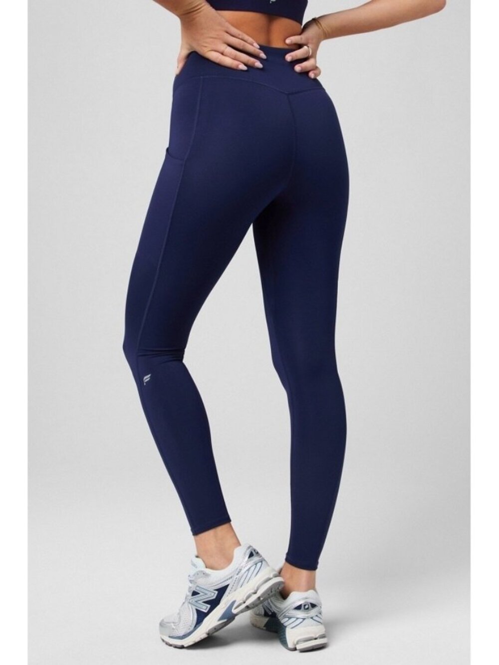 Fabletics Anywhere Motion365+ High-Waisted Pocket Legging Navy L Activewear Gym